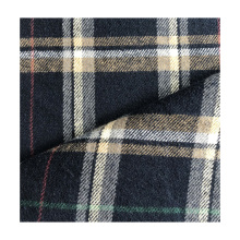 High quality yarn dyed cotton flannel on sale check stripe fabric for shirts and garments